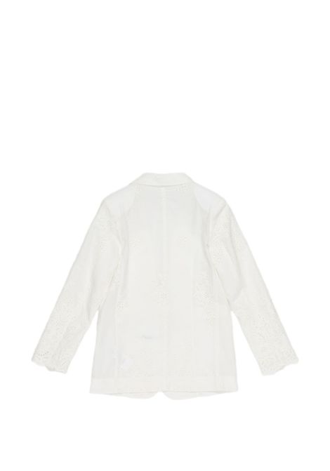 Blazer in sangallo Lù-Lù BY MISS GRANT | LL4174LATTE